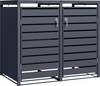 Phoenix GB2213AAK Series GB Mülltonnenbox Anthrazit 240 l 2 Mülltonnen