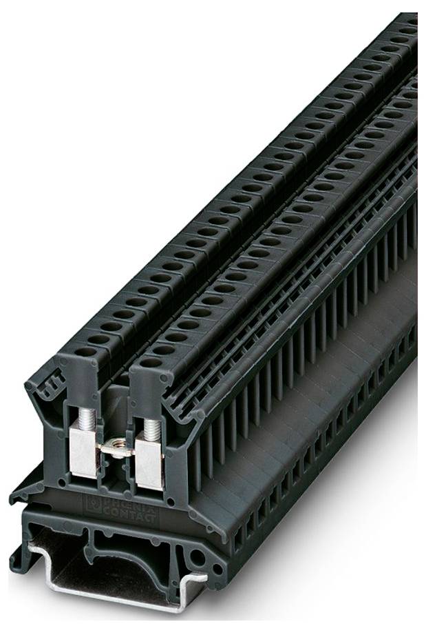 Phoenix Contact 0719100 Durchgangsklemme Schwarz 50 St.