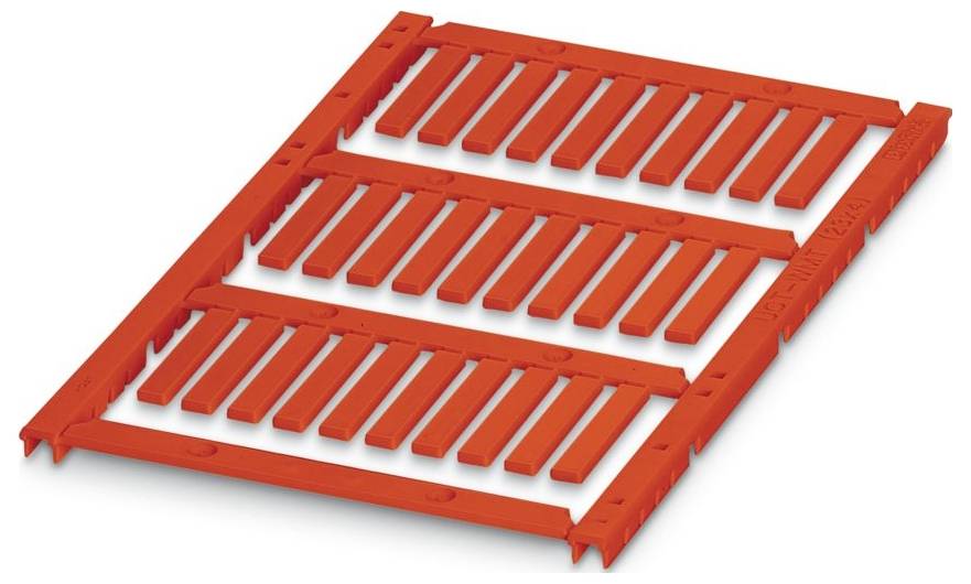 Phoenix Contact 0801455 UCT-WMT (23X4) RD Leitermarkierer Montage-Art: einschieben Beschriftungsfläche: 23 x 4 mm Rot An-0