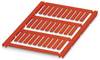 Phoenix Contact 0801455 UCT-WMT (23X4) RD Leitermarkierer Montage-Art: einschieben Beschriftungsfläche: 23 x 4 mm Rot Anzahl Markierer: 30 10 St.