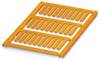 Phoenix Contact 0801456 UCT-WMT (23X4) OG Leitermarkierer Montage-Art: einschieben Beschriftungsfläche: 23 x 4 mm Orange Anzahl Markierer: 30 10 St.