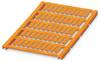 Phoenix Contact 0801441 UCT-WMT (12X4) OG Leitermarkierer Montage-Art: einschieben Beschriftungsfläche: 12 x 4 mm Orange Anzahl Markierer: 50 10 St.