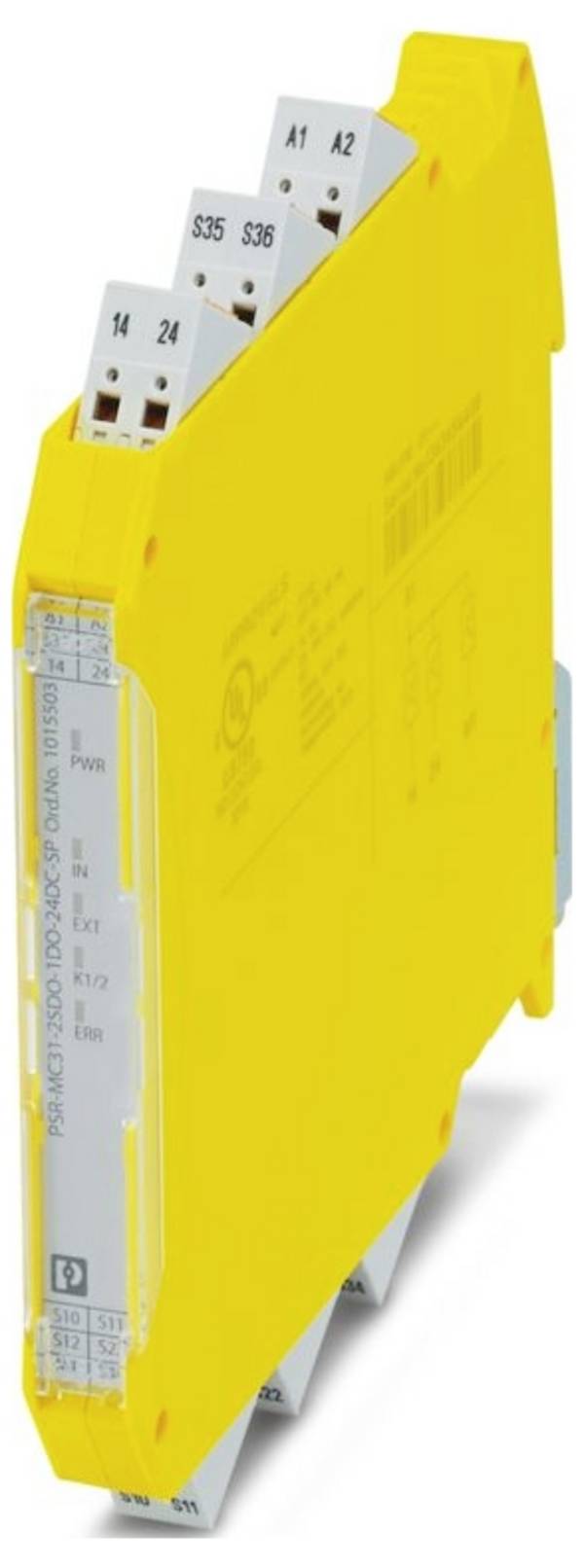 Sicherheitsschaltgerät PSR-MC31-2SDO-1DO-24DC-SP Phoenix Contact Betriebsspannung: 24 V/DC 1 PNP (B x H x T) 12.5 x 116.6 x 114.5 mm Manueller/Automatischer Neustart 1 St.
