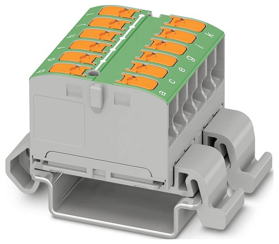 Phoenix Contact 1019535 Verteilerblock Push-In-Klemme Grün 20 St. Piece