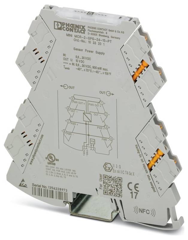 Phoenix Contact MINI MCR-2-SPS-24-15-PT 1033201 Konstantspannungsquelle 1 St.
