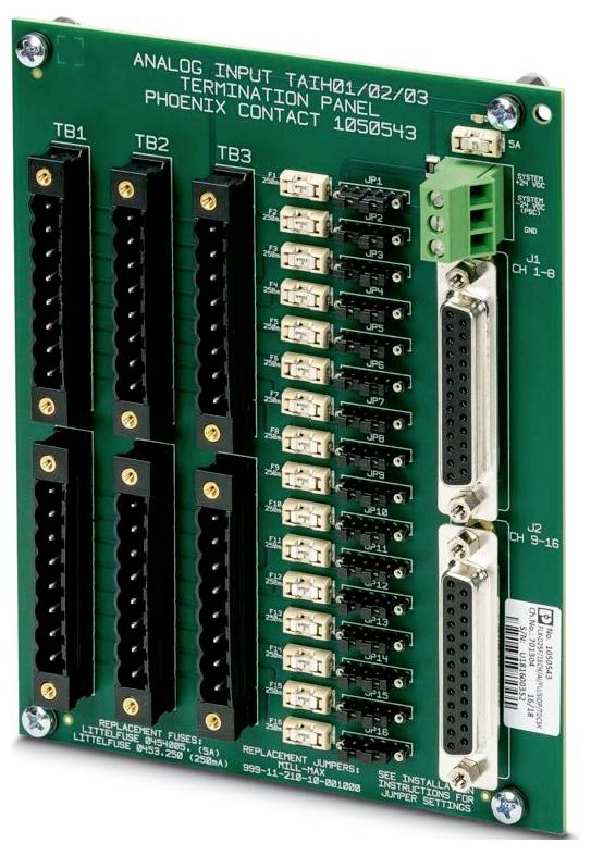 Übergabemodul Phoenix Contact 1050543 FLX-D25F/16CH/AI/FU/SIOP/TDC3K Inhalt: 1 St.-0