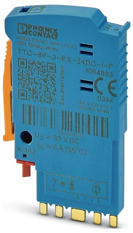 Phoenix Contact 1064663 TTC-6P-3-EX-24DC-I-P Überspannungsschutz-Stecker 1 St.
