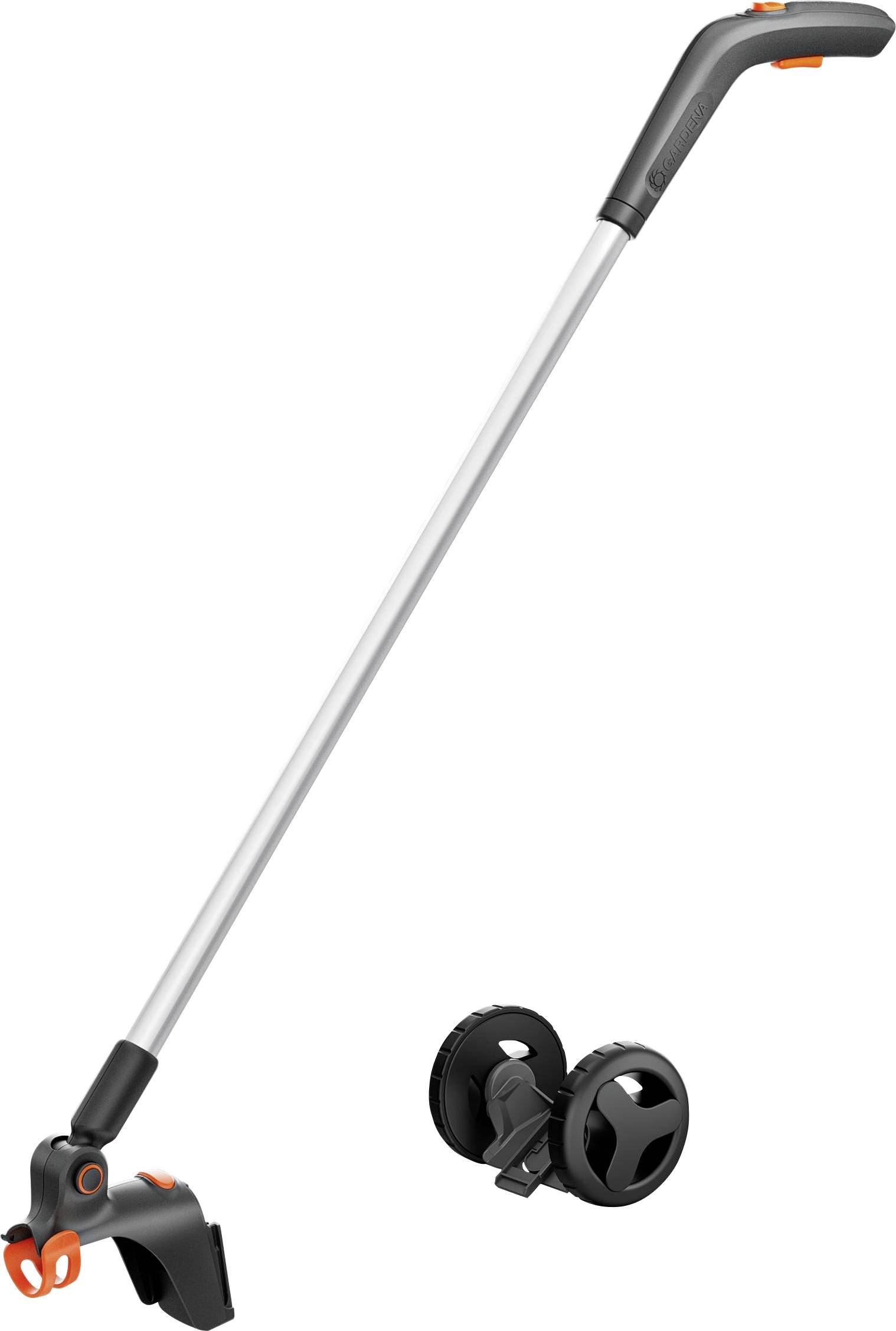 GARDENA 14753-20 Teleskopstiel inkl. Räder (für Artikel 14750) Akku