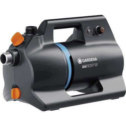 GARDENA Akku-Gartenpumpe 3000 Silent 18V P4A Ready-To-Use Set Akku-Gartenpumpe 3000 l/h