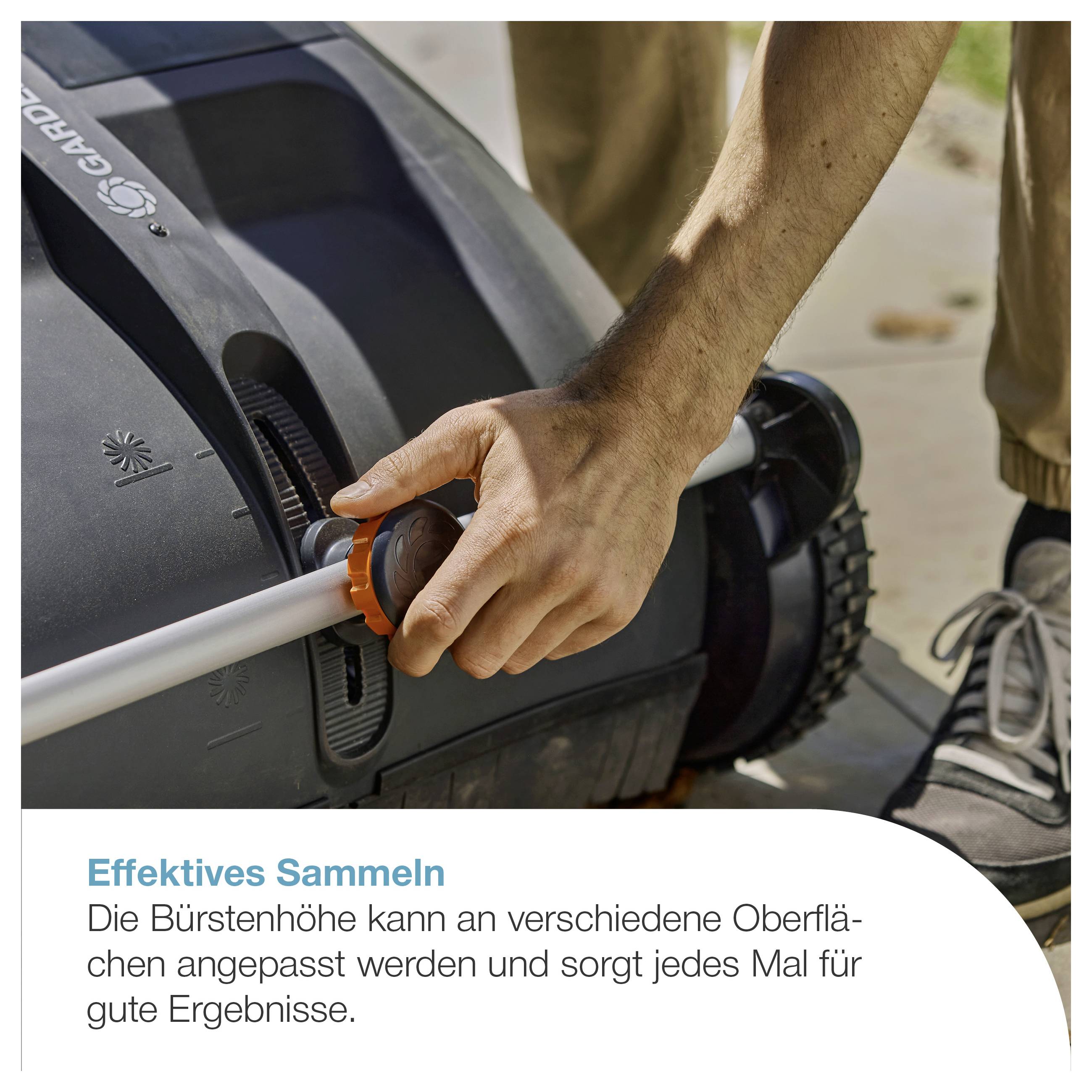 GARDENA 03566-20 Laubsammler Arbeitsbreite 49 cm-7