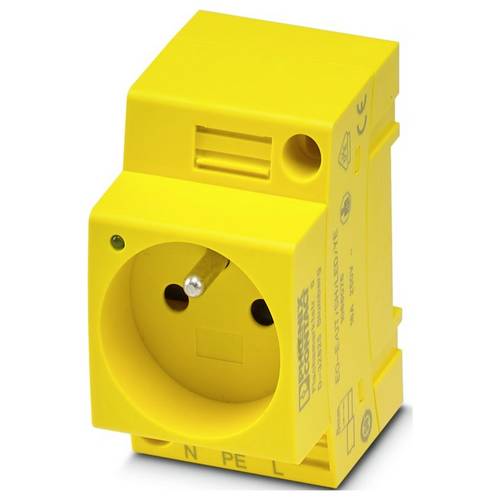 Steckdose Phoenix Contact EO-E/UT/SH/LED/YE Gelb 5 St.