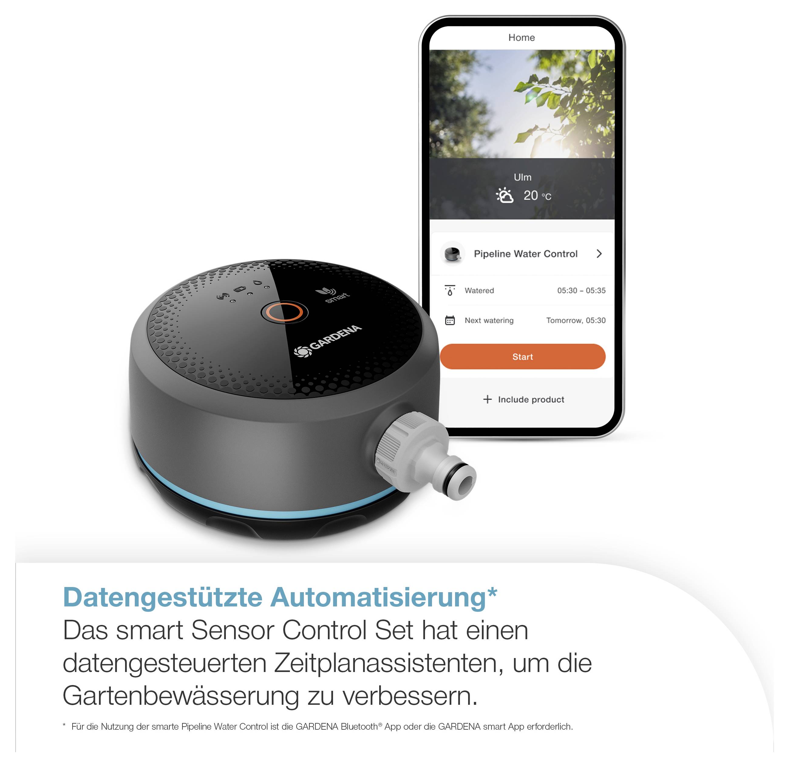 GARDENA 19050-20 smart Pipeline Water Control Bewässerungssteuerung-2