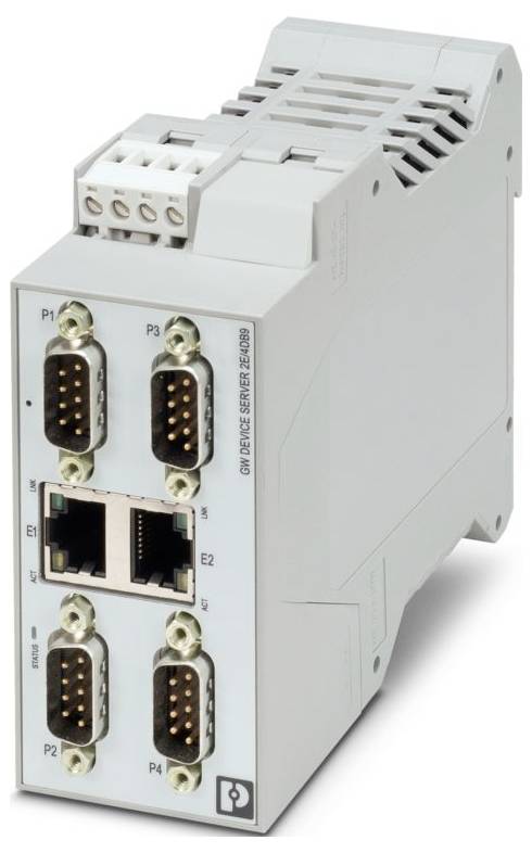 Phoenix Contact 1062388 GW EIP/MODBUS 2E/4DB9 Schnittstellen-Wandler RJ-45, Sub-D9 1 St.-0