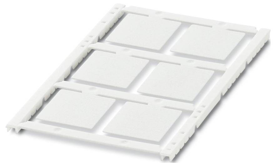 Phoenix Contact 1073990 UCT4-EMP (27X27) Beschriftungsschild Montage-Art: verrasten Beschriftungsfläche: 27 x 27 mm Weiß...