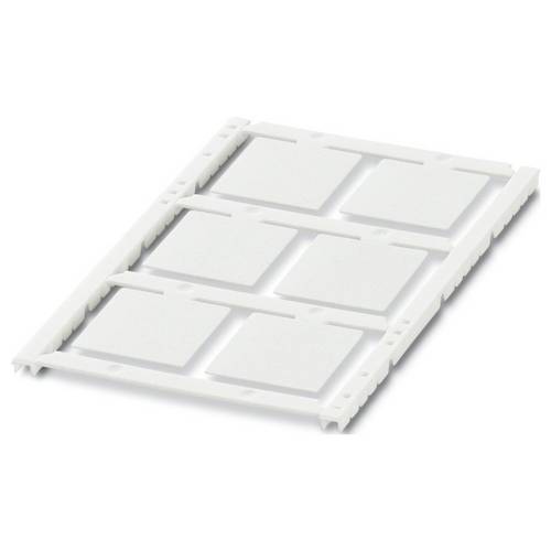 Phoenix Contact 1073990 UCT4-EMP (27X27) Beschriftungsschild Montage-Art: verrasten Beschriftungsfläche: 27 x 27 mm Weiß...