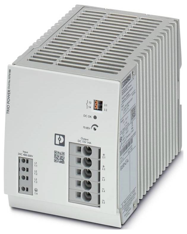 Phoenix Contact 1076188 Stromversorgung 72 V/DC 14 A 1335.1 VA Inhalt 1 St.