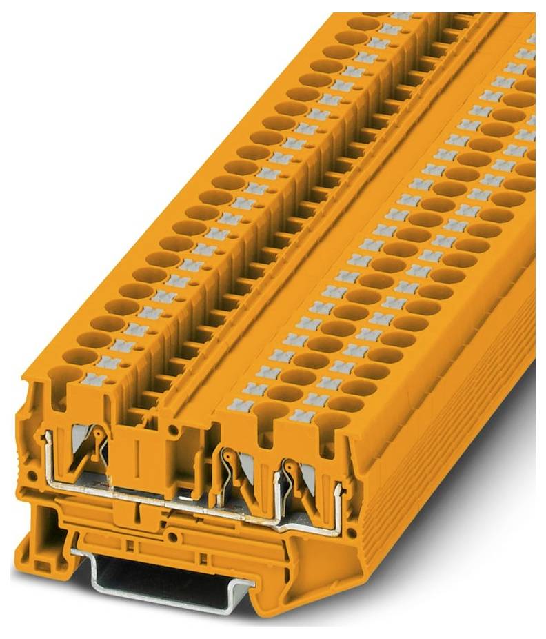Phoenix Contact 1080104 Durchgangsklemme Orange 50 St.