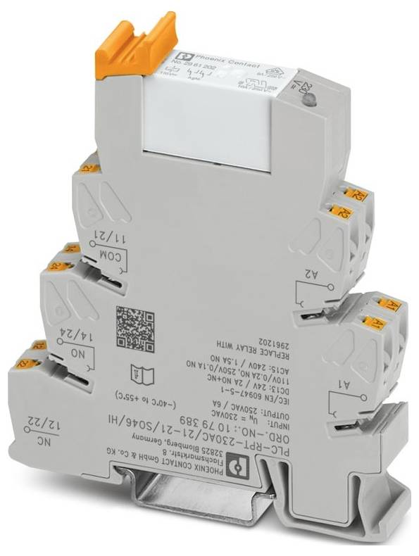Phoenix Contact PLC-RPT-230AC/21-21/SO46/HI Relaismodul 2 Wechsler 10 St.