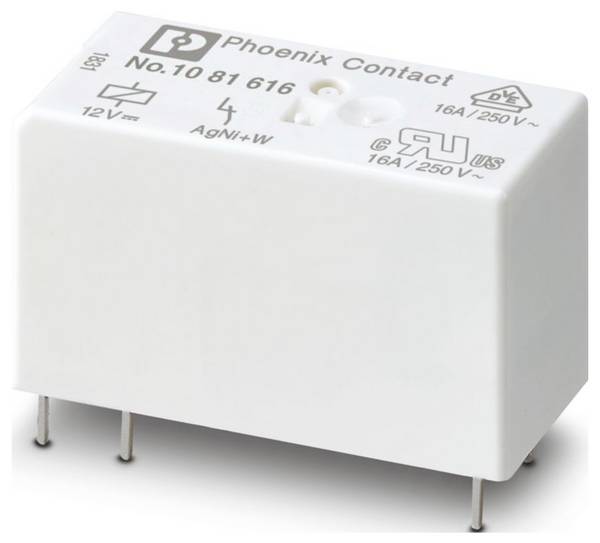 Phoenix Contact REL-MR- 12DC/1ICT Miniaturrelais Nennspannung: 12 V/DC 1 Schließer 10 St.