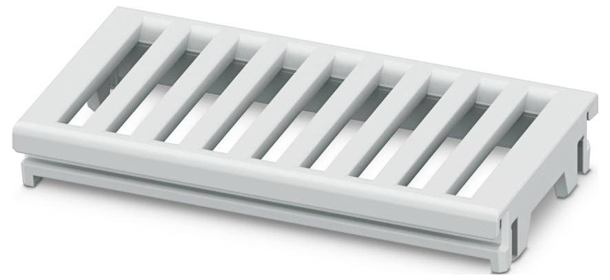 Phoenix Contact ICS25-F45V-7035 1079492 Anschlussblende 25 x 7.25 x 44.9 Lichtgrau (RAL 7035) 10 St.