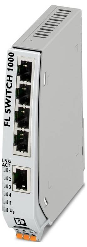 Phoenix Contact FL SWITCH 1005NT Industrial Ethernet Switch 1085170-0