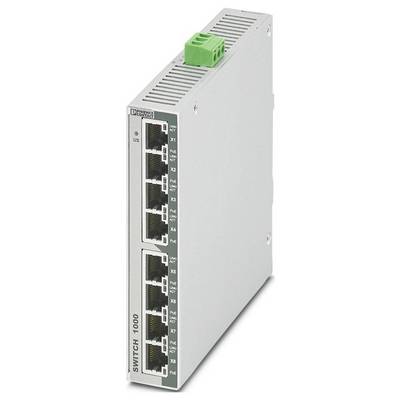 Phoenix Contact 1102079 FL SWITCH 1000-8POE-GT Industrial Ethernet Switch 10 / 100 / 1000 MBit/s PoE-Funktion-0