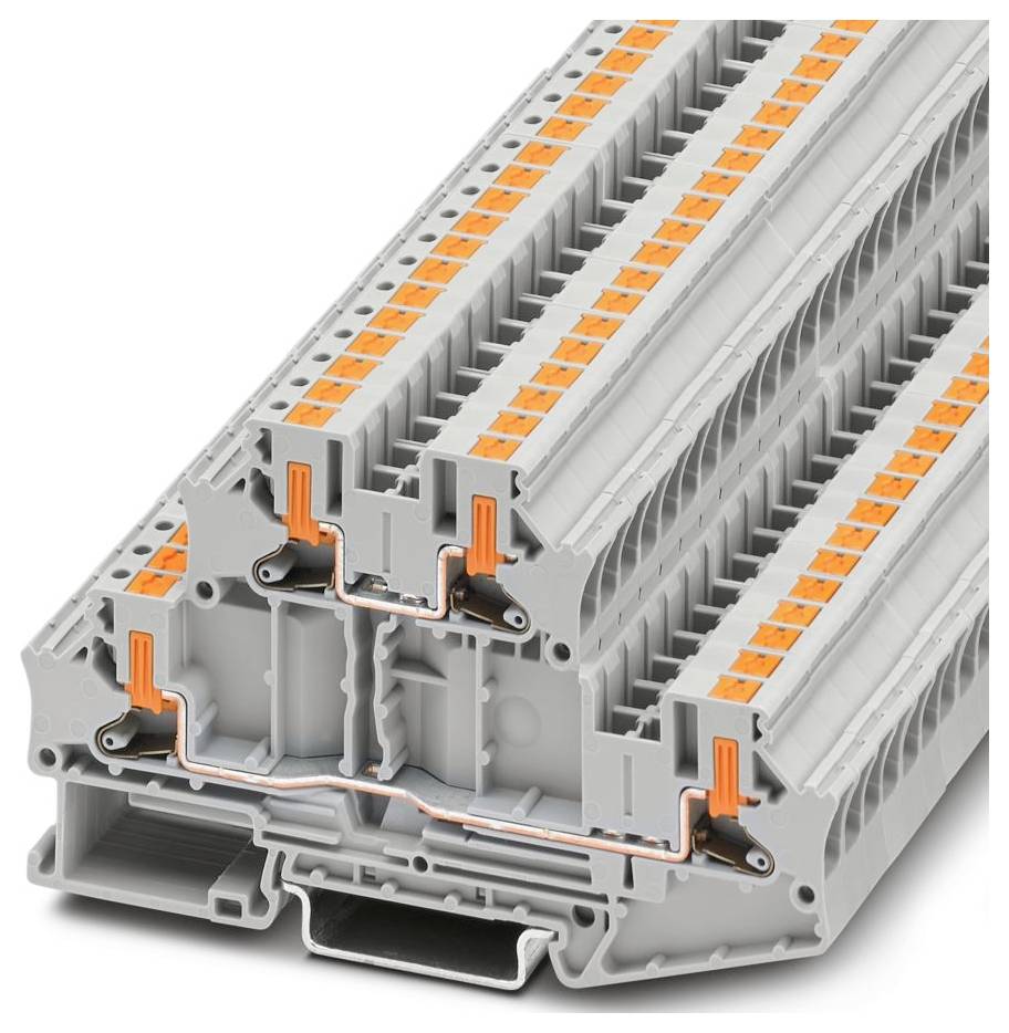 Phoenix Contact 1088737 Doppelstockklemme Grau 50 St.