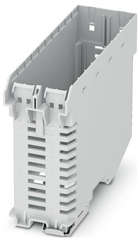 Phoenix Contact ME-IO 37,6 EB 10U TBUS 7035 1103438 Gehäuse-Unterteil 37.89 x 120.6 x 82.85 Lichtgrau (RAL 7035) 5 St.