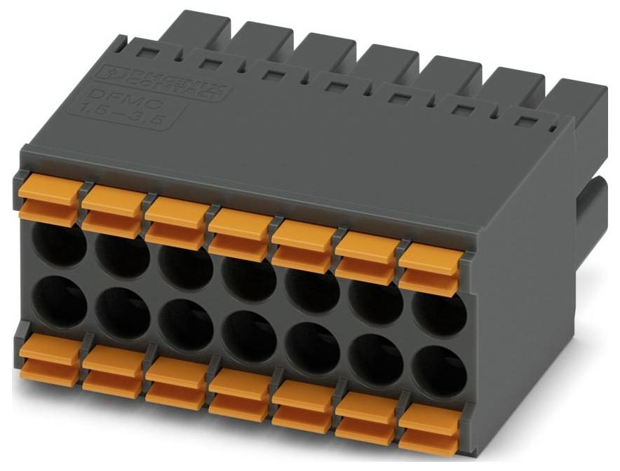 Phoenix Contact 1107114 Leiterplattensteckverbinder Gesamtpolzahl 7 Anzahl Reihen 2 50 St. Carton-0