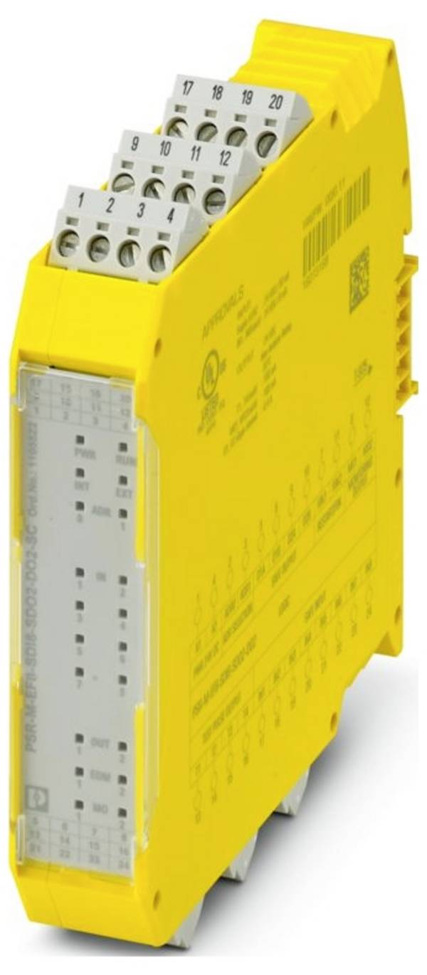 Phoenix Contact PSR-M-EF8-SDI8-SDO2-DO2-SC 1105522 Erweiterungsmodul 24 V/DC