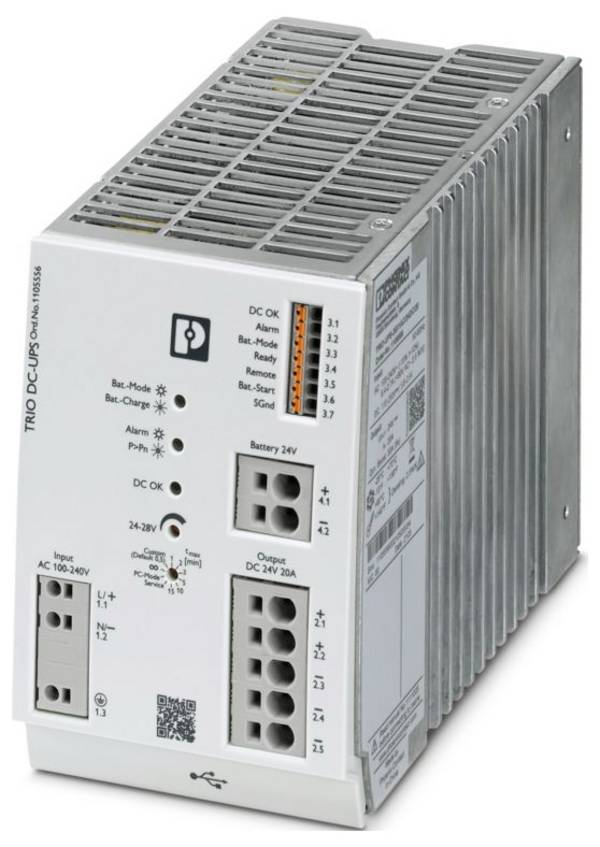 Phoenix Contact TRIO-UPS-2G/1AC/24DC/20 1105556 Industrielle USV-Anlage