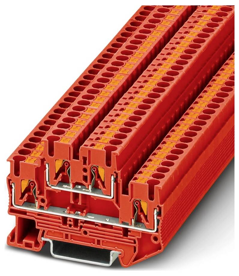 Phoenix Contact 1109053 Doppelstockklemme Rot 50 St.