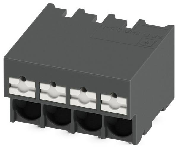 Phoenix Contact 1135295 Leiterplattenklemme 4 mm² Polzahl 4 Schwarz 100 St.