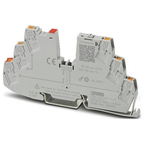 Phoenix Contact 1135751 PTCB E1 24DC/1A SI-R Elektronischer Schutzschalter 1 St.