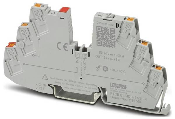 Phoenix Contact 1135749 PTCB E1 24DC/2A SI-R Schutzschalter     1 St.