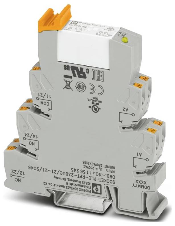 Phoenix Contact PLC-RPT-230UC/21-21/SO46 Relaismodul 2 Wechsler 10 St.-0