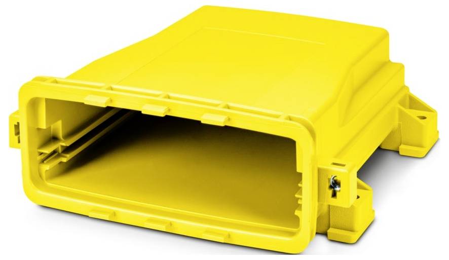 Phoenix Contact ECS-B-122X169-S-UV-V YE 1168500 Elektronikgehäuse 176 x 164 x 176 x 64 Gelb 5 St. Piece