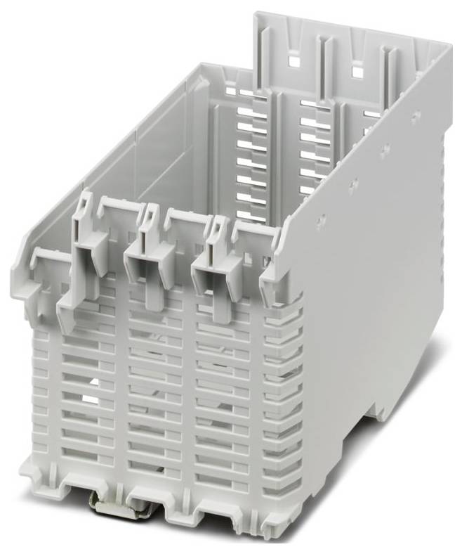 Phoenix Contact ME-IO 75,2 LEB 10U TBUS 7035 1158978 Gehäuse-Unterteil 75.87 x 120.6 x 82.85 Lichtgrau (RAL 7035) 10 St.