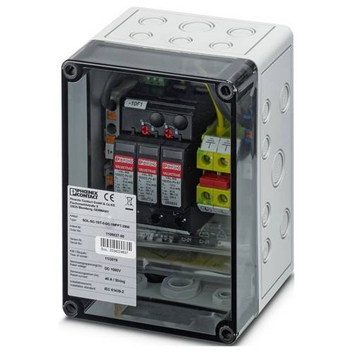 Phoenix Contact 1182566 SOL-SC-1ST-0-DC-1MPPT-1000 Generatoranschlusskasten