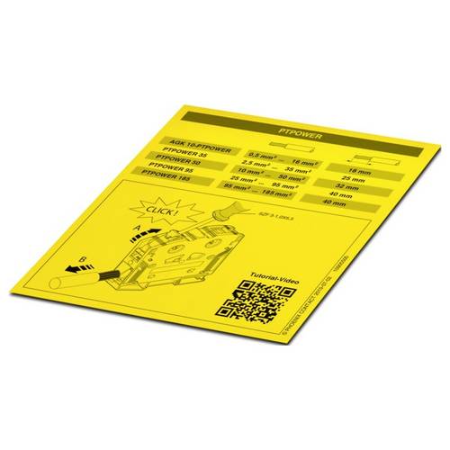 Phoenix Contact 1180891 Montagematerial Gelb 10 St.