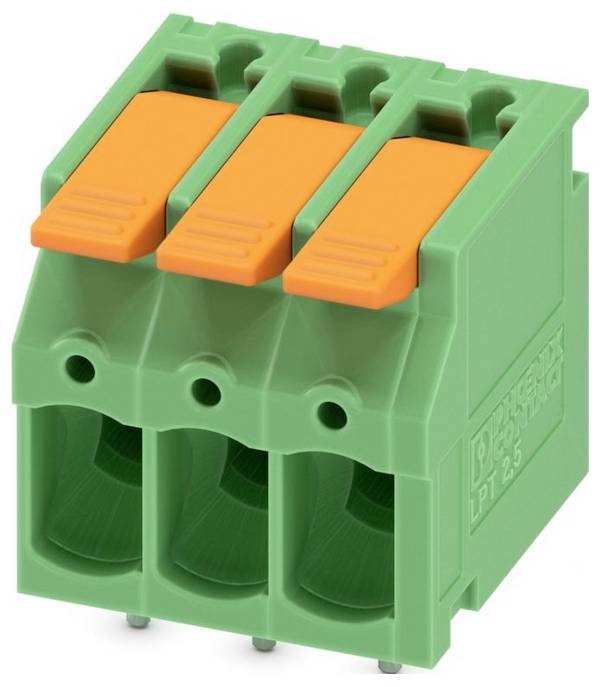 Phoenix Contact 1190298 Leiterplattenklemme 4 mm² Polzahl 3 Grün 100 St. Carton