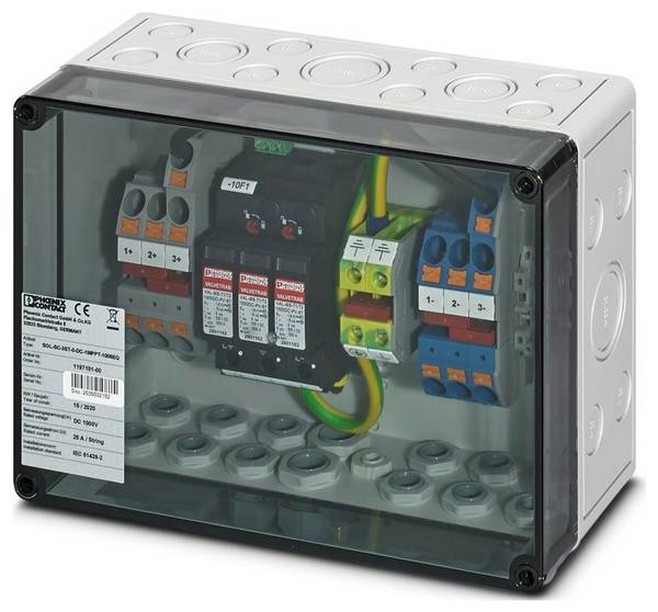 Phoenix Contact 1197151 SOL-SC-3ST-0-DC-1MPPT-1005EQ Generatoranschlusskasten