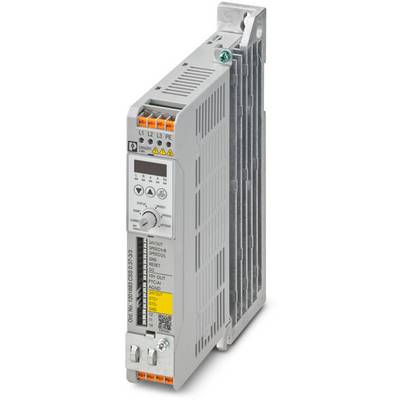 Ein elektronisches Industriegerät mit mehreren Anschlüssen und einer Reihe gekennzeichneter Schalter, typischerweise für Automatisierungs- oder Steuerungssysteme verwendet.