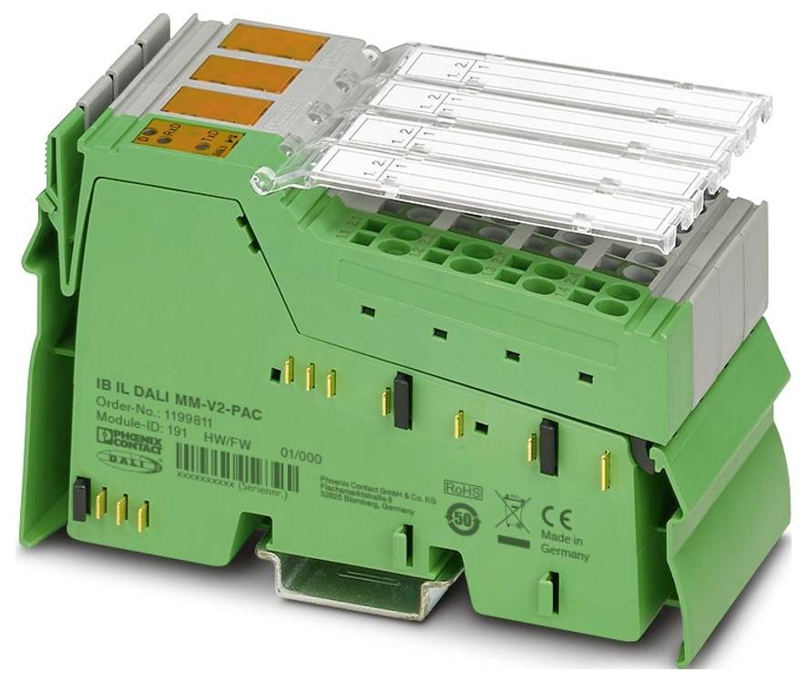 Phoenix Contact IB IL DALI MM-V2-PAC 1199811 Kommunikationsmodul 24 V/DC, 15 V/DC, 7.5 V/DC