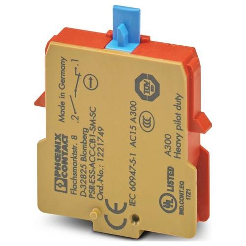 Phoenix Contact PSR-ESS-ACC-CB1-SM-SC Kontaktmodul 1 Schließer, 1 Öffner 1 St.