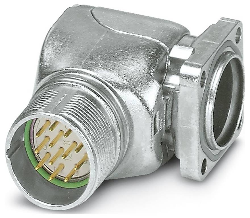 Phoenix Contact 1244475 Gerätesteckverbinder gewinkelt Gesamtpolzahl: 12 Serie (Rundsteckverbinder): CA Piece 1 St.-0