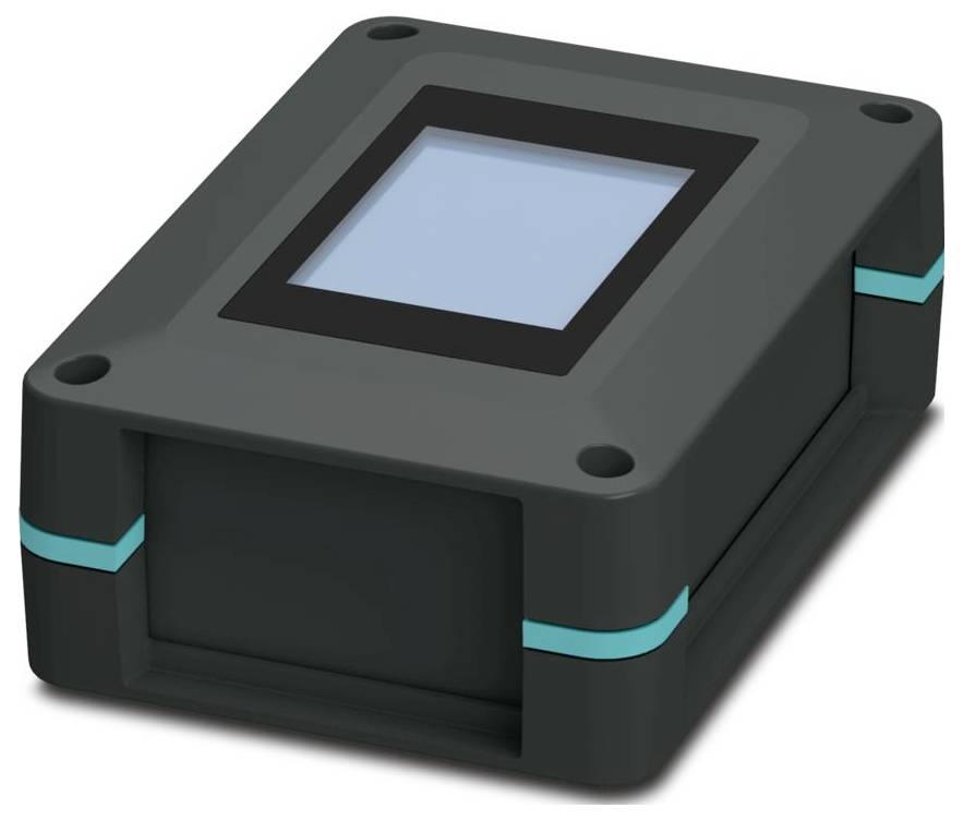 Universalgehäuse mit Touchdisplay UCS 125-87-F-GD-D2,4-TRG 9005 Phoenix Contact Inhalt: 1 St.-0