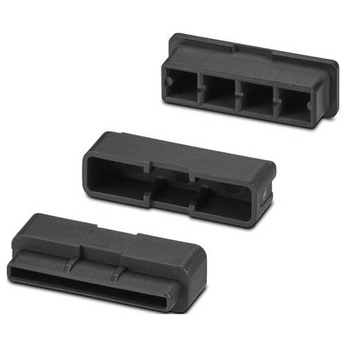 Phoenix Contact HBUS8-B SET BK 1252176 Schutzkappe 8.2 x 31.6 x 6.7 Schwarz (RAL 9005) 10 St.