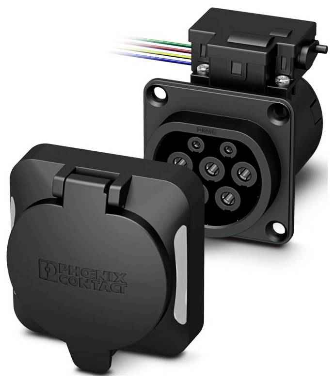 Phoenix Contact 1268355 eMobility Ladesteckdose Typ 2 32 A 3phasig-0