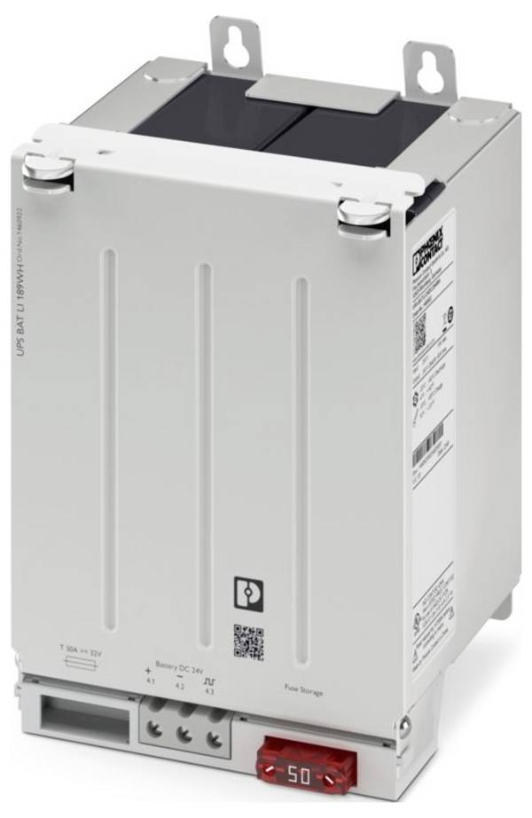 Phoenix Contact UPS-BAT/LI/24DC/189WH Batteriemodul LiFePO 4 24 V/DC 4.4 Ah 1 St.